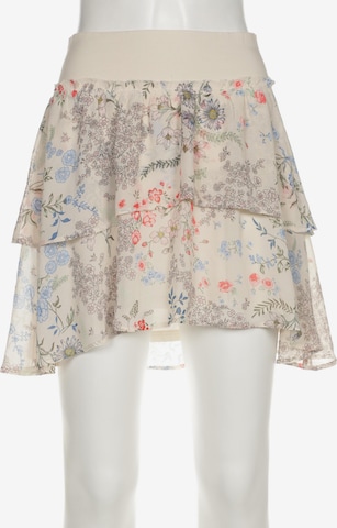 H&M Skirt in XS in Beige: front