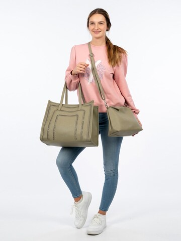 Suri Frey Shopper 'Maddy' in Grün: Vorderseite