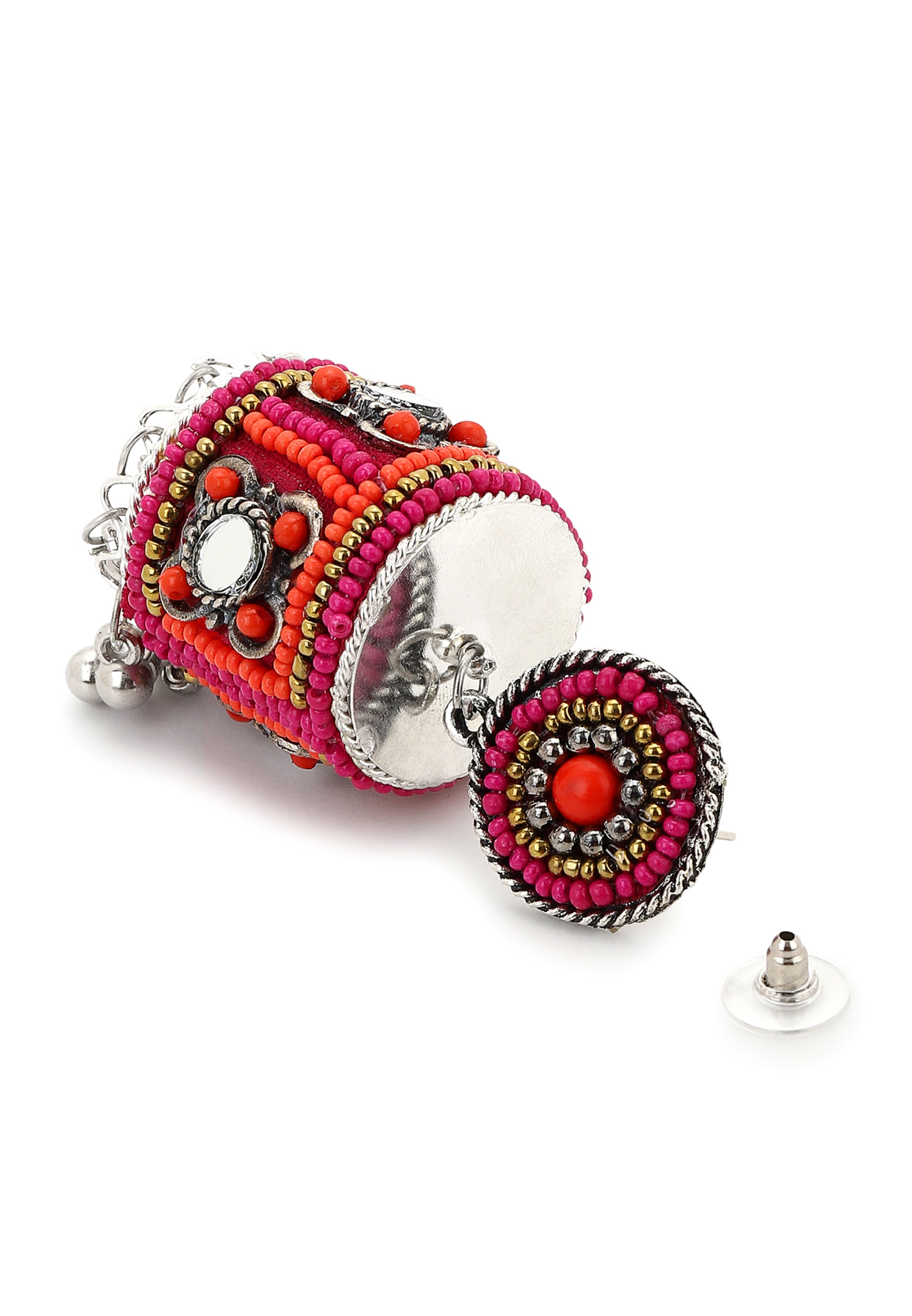 IZIA - Pendientes en rojo