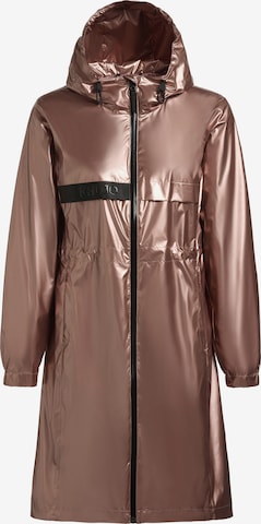 Manteau mi-saison 'Phoebe' khujo en rose : devant