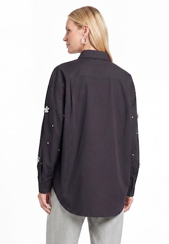 usha WHITE LABEL - Blusa em preto