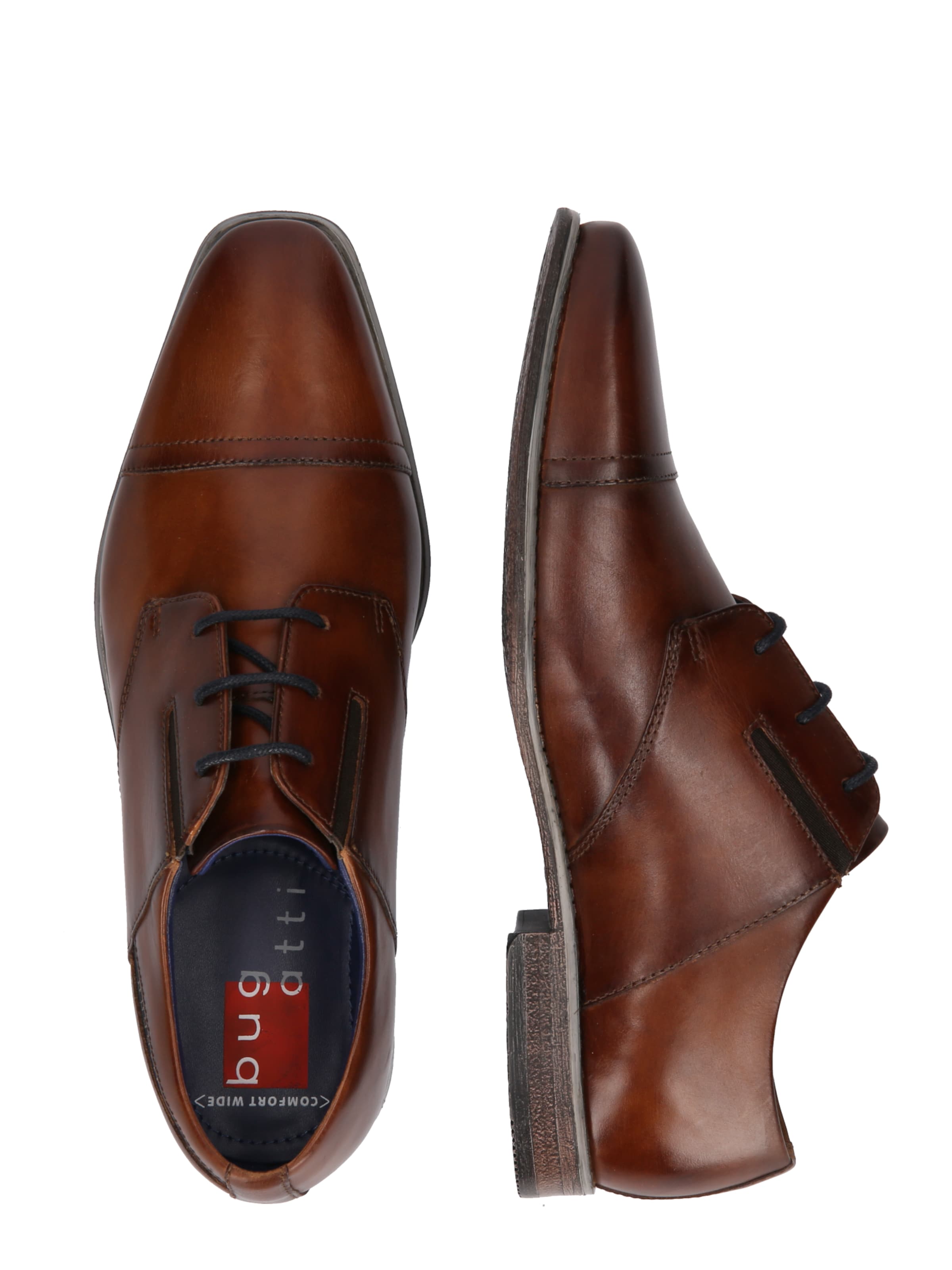 brūns bugatti Kurpes ar šņorēm 'Armo'