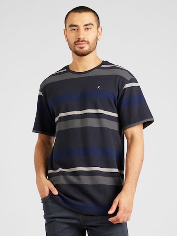 Clean Cut Copenhagen - Camiseta 'Calton' en azul: frente