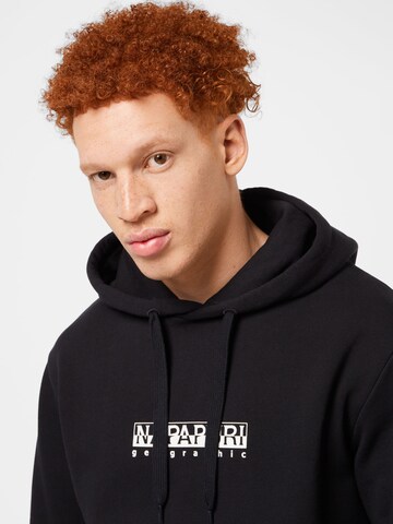 NAPAPIJRI Sweatshirt in Zwart