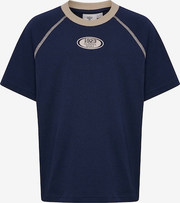 T-Shirt 'TIMMI' Hummel en bleu : devant