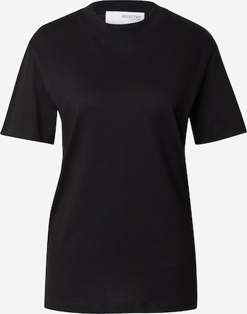 SELECTED FEMME Shirt in Zwart: voorkant