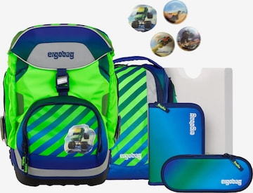 ergobag Backpack 'Schulranzen-Set pack Set' in Blue: front
