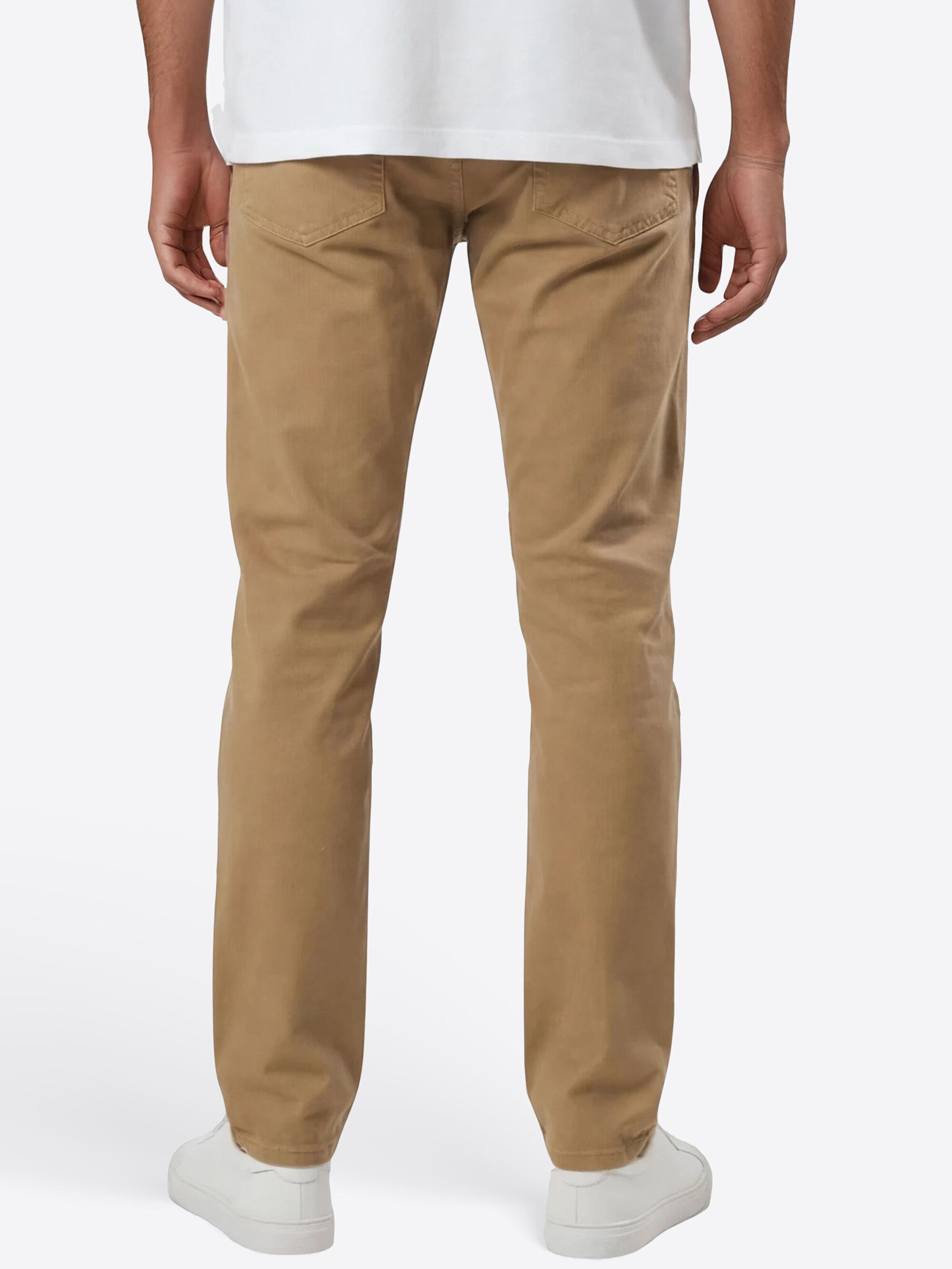 Effilé Pantalon 'Lyon' PIERRE CARDIN en marron