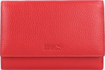 Bric's Wallet in Red: front