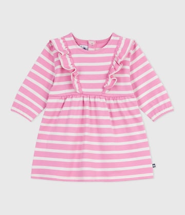 PETIT BATEAU Платье в Ярко-розовый: спереди