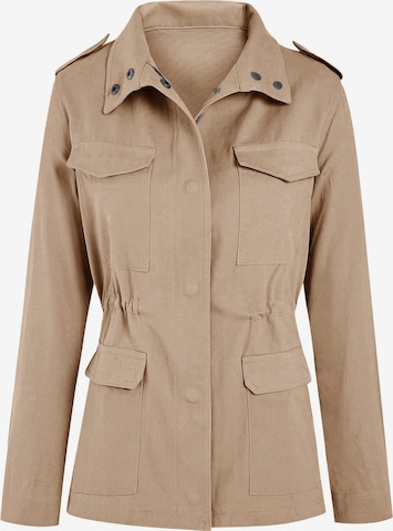 Imily Bela Přechodná bunda – hnědá: přední strana