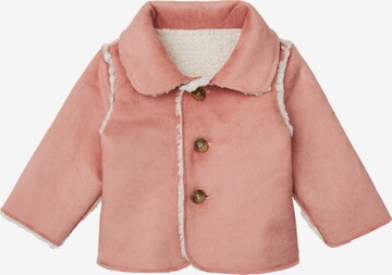 Noppies Winter Jacket 'Vernon - Reversible' in Pink: front