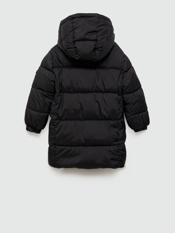 MANGO KIDS Mantel 'Amerlong' in Schwarz