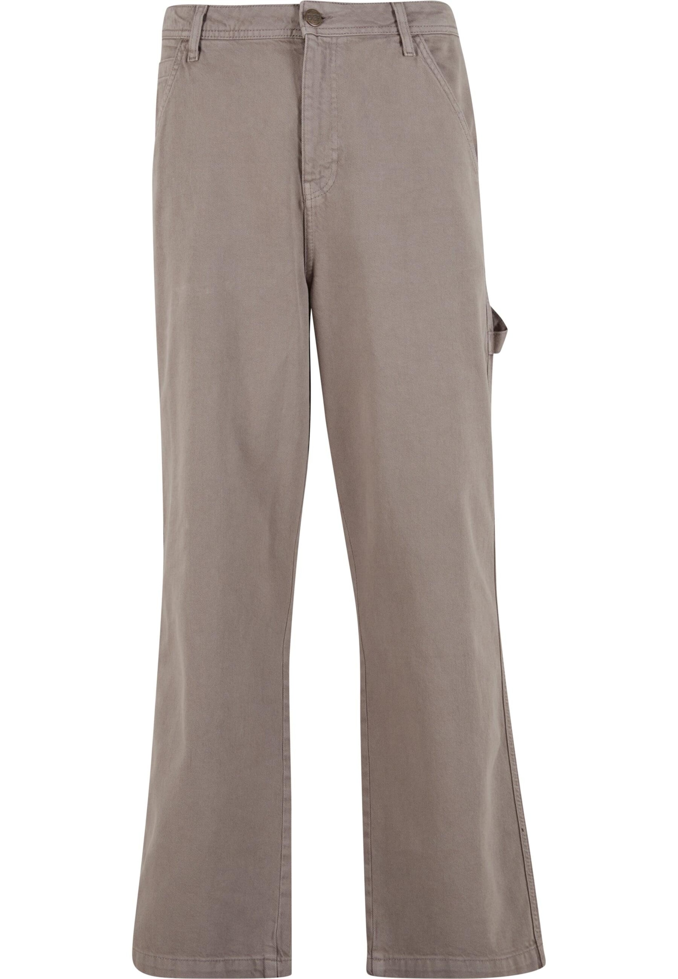 DEF Baggy Džíny – šedá: přední strana