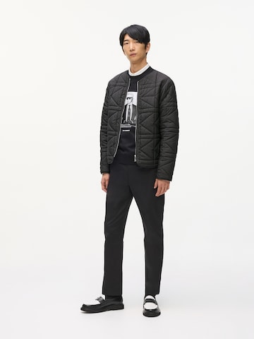 Karl Lagerfeld Übergangsjacke in Schwarz