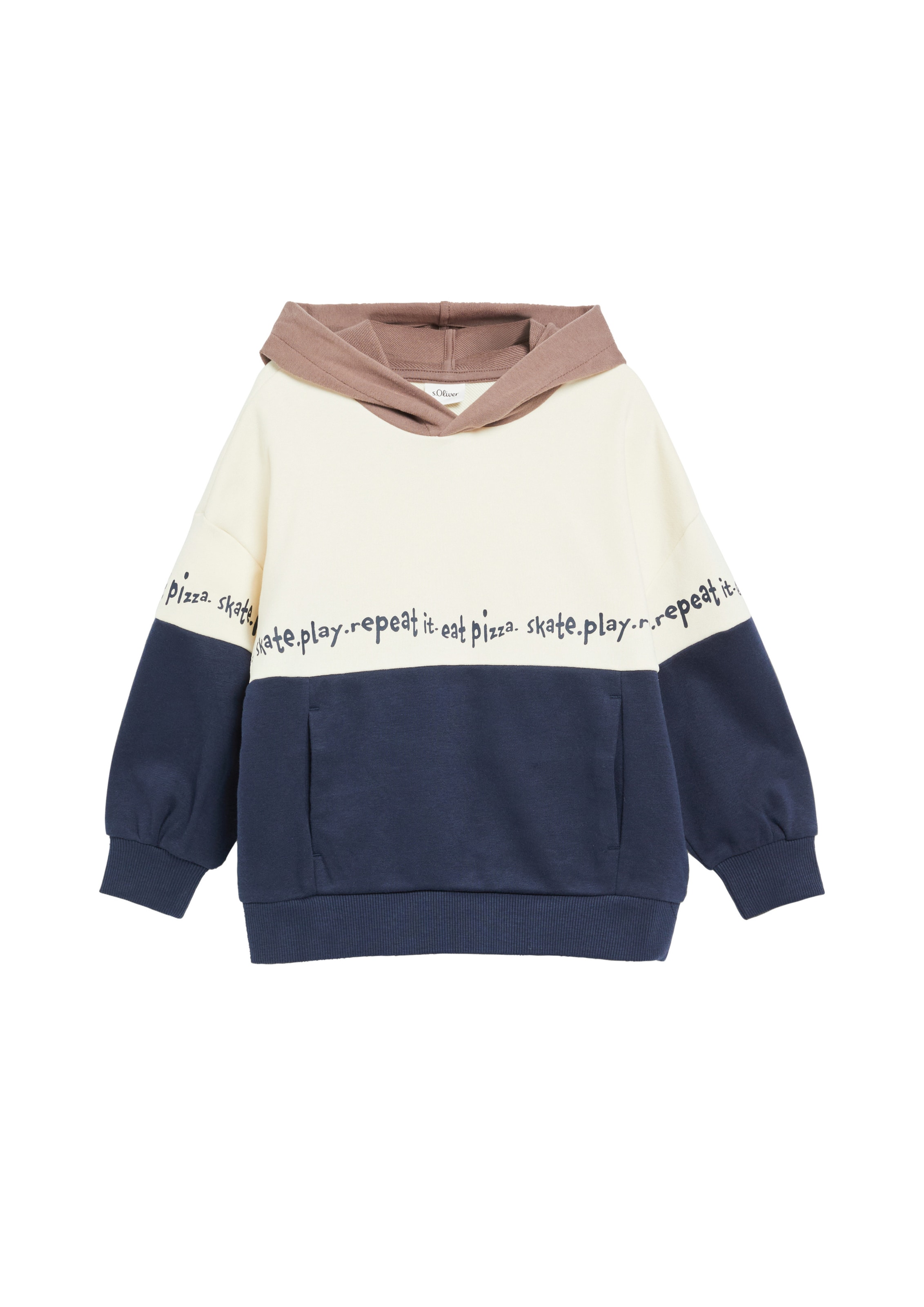 s.Oliver Sweatshirt in Mischfarben: Vorderseite