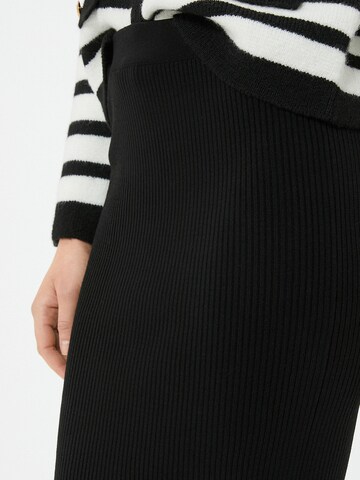 Koton Skirt 'Bleistiftrock' in Black