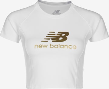new balance Shirt in White: front