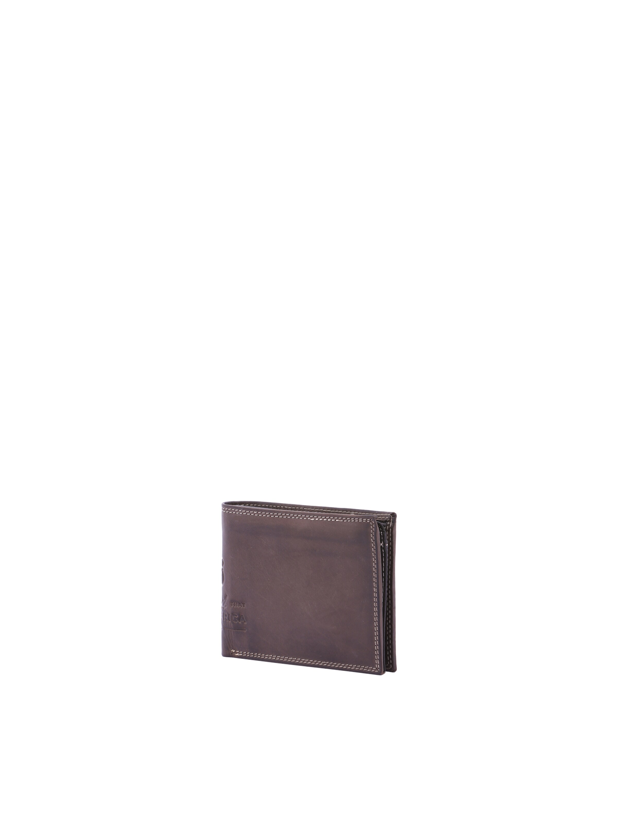 Route 66 Wallet in Brown: front