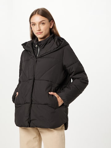 ABOUT YOU Between-Season Jacket 'Leia' in Black: front