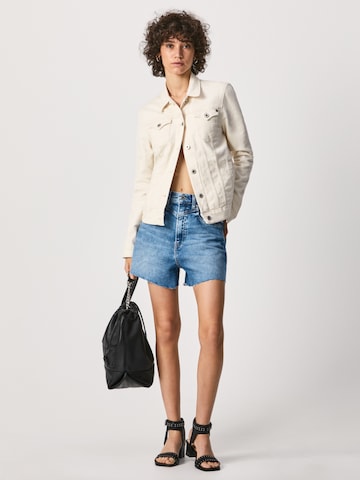 Pepe Jeans Between-Season Jacket 'Thrift' in Beige