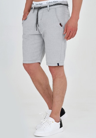 INDICODE JEANS Regular Pants 'Sant Cugat' in Grey
