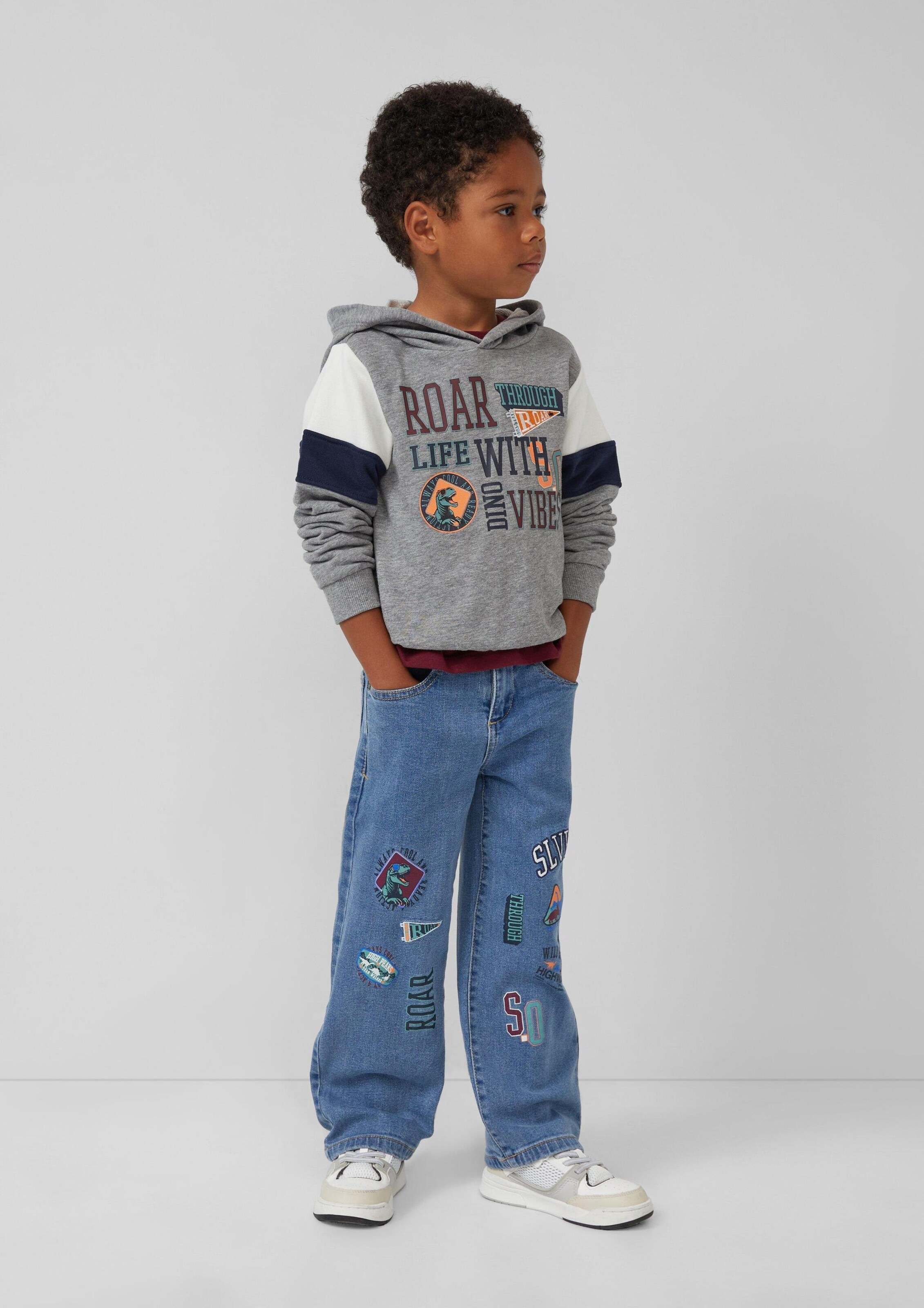 S.Oliver Jungen Jeans Skinny Fit - Mit Bleaching-Effekt, Lässiger Style