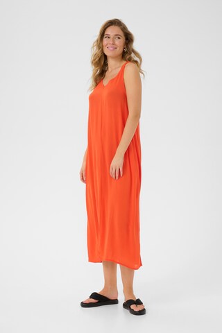 Kaffe - Vestido 'KAdaisy' em laranja