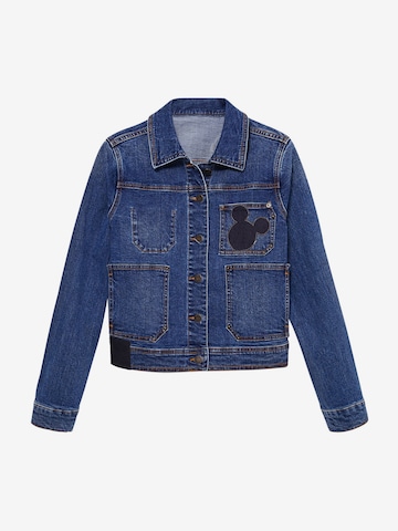 Desigual Between-season jacket in Blue: front