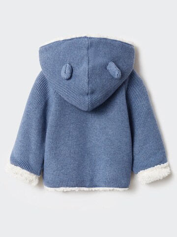 MANGO KIDS Knit Cardigan 'Lulu' in Blue