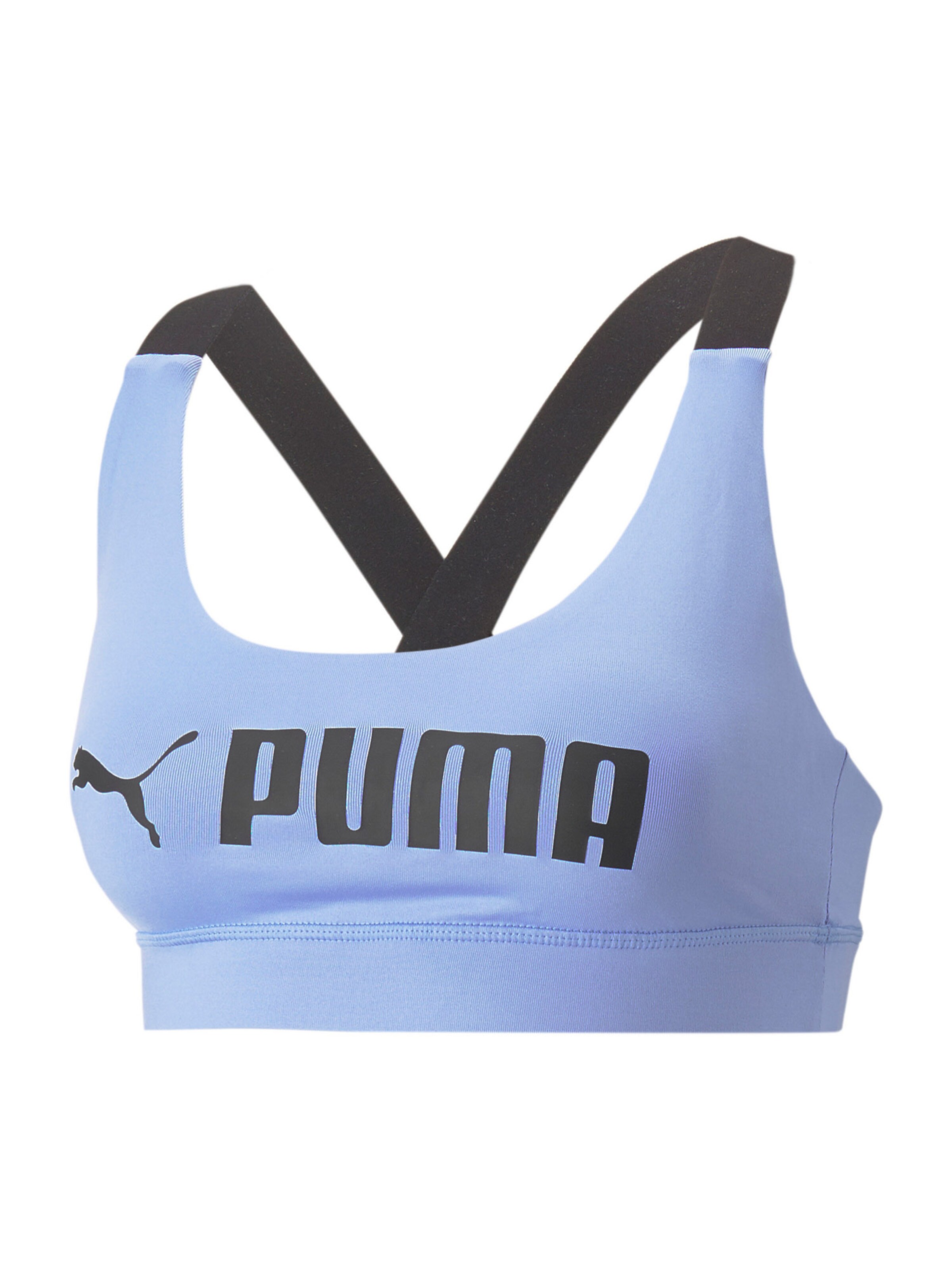 PUMA - Soutien de desporto em roxo: frente