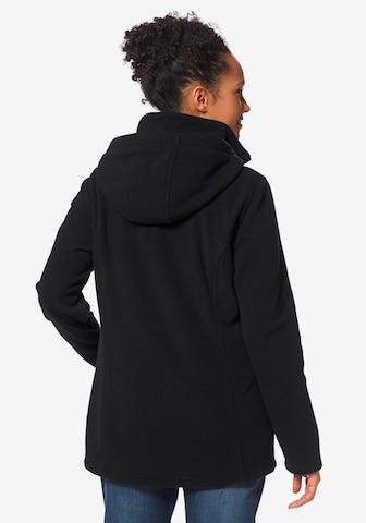 H.I.S Fleecejacke in Schwarz