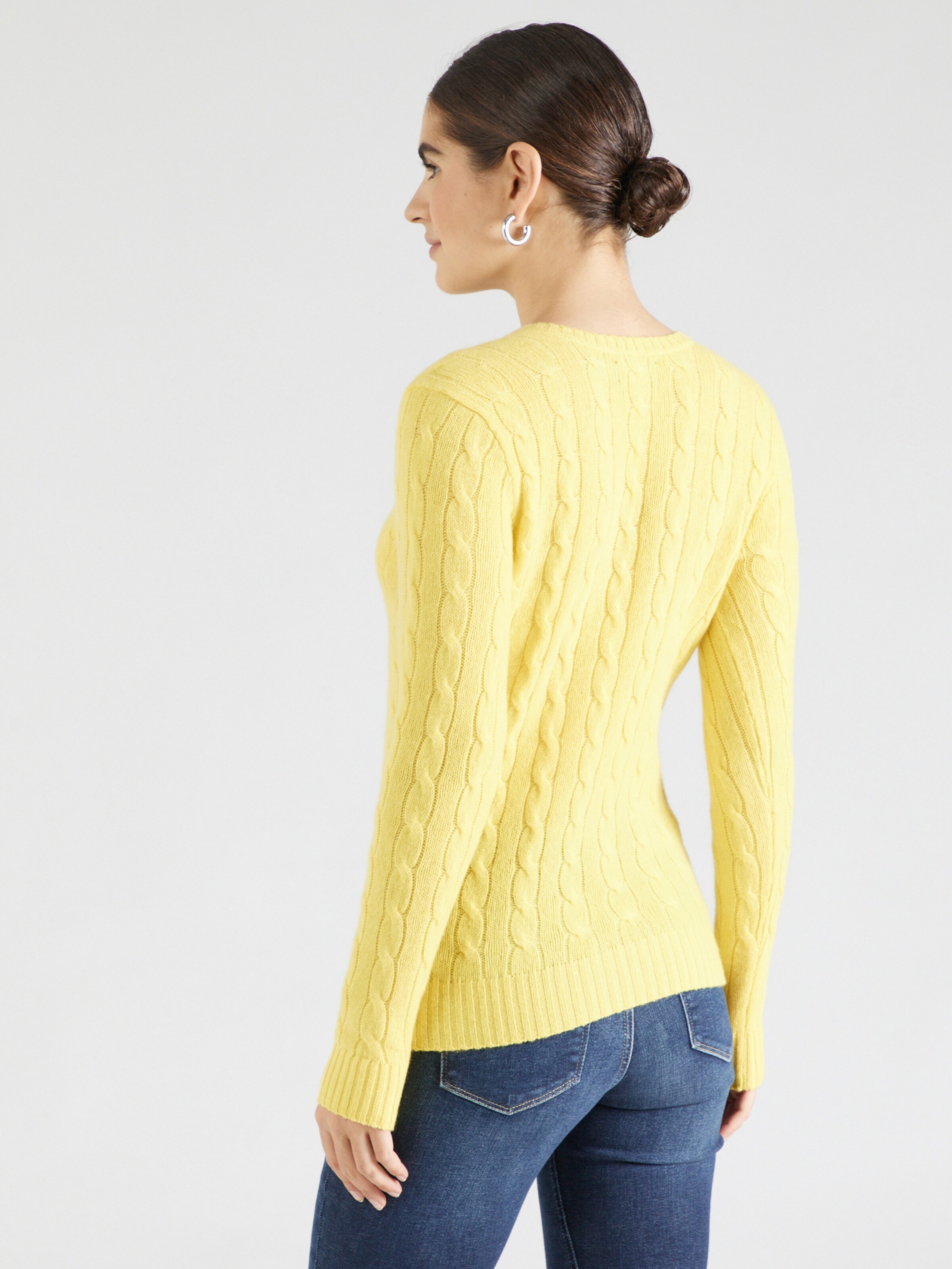 Ralph lauren yellow sweater online