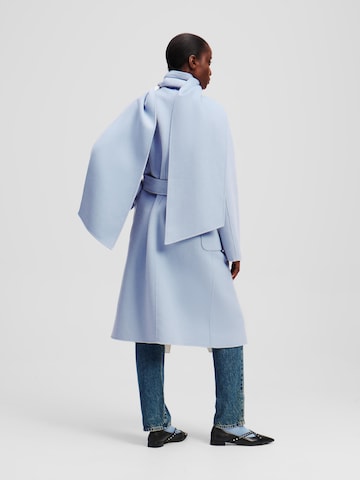 Karl Lagerfeld - Abrigo de entretiempo en azul
