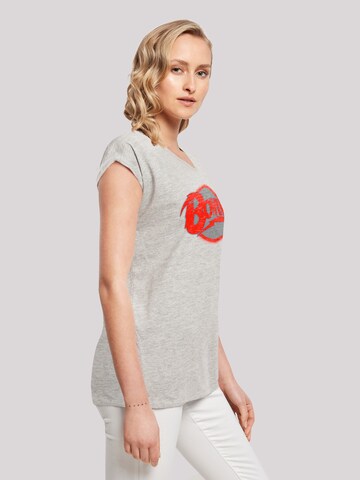 T-shirt 'David Bowie Diamond Dogs' F4NT4STIC en gris