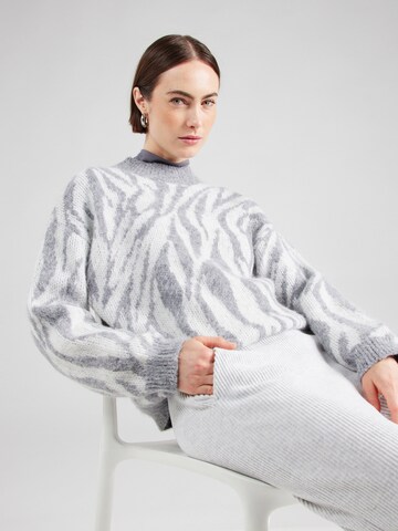 PIECES Pullover 'PCNOELA' i hvid: forside