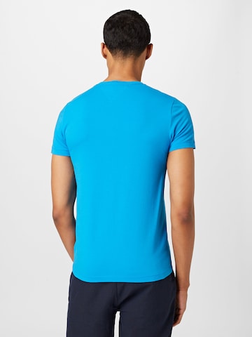 TOMMY HILFIGER Slim fit Μπλουζάκι σε μπλε