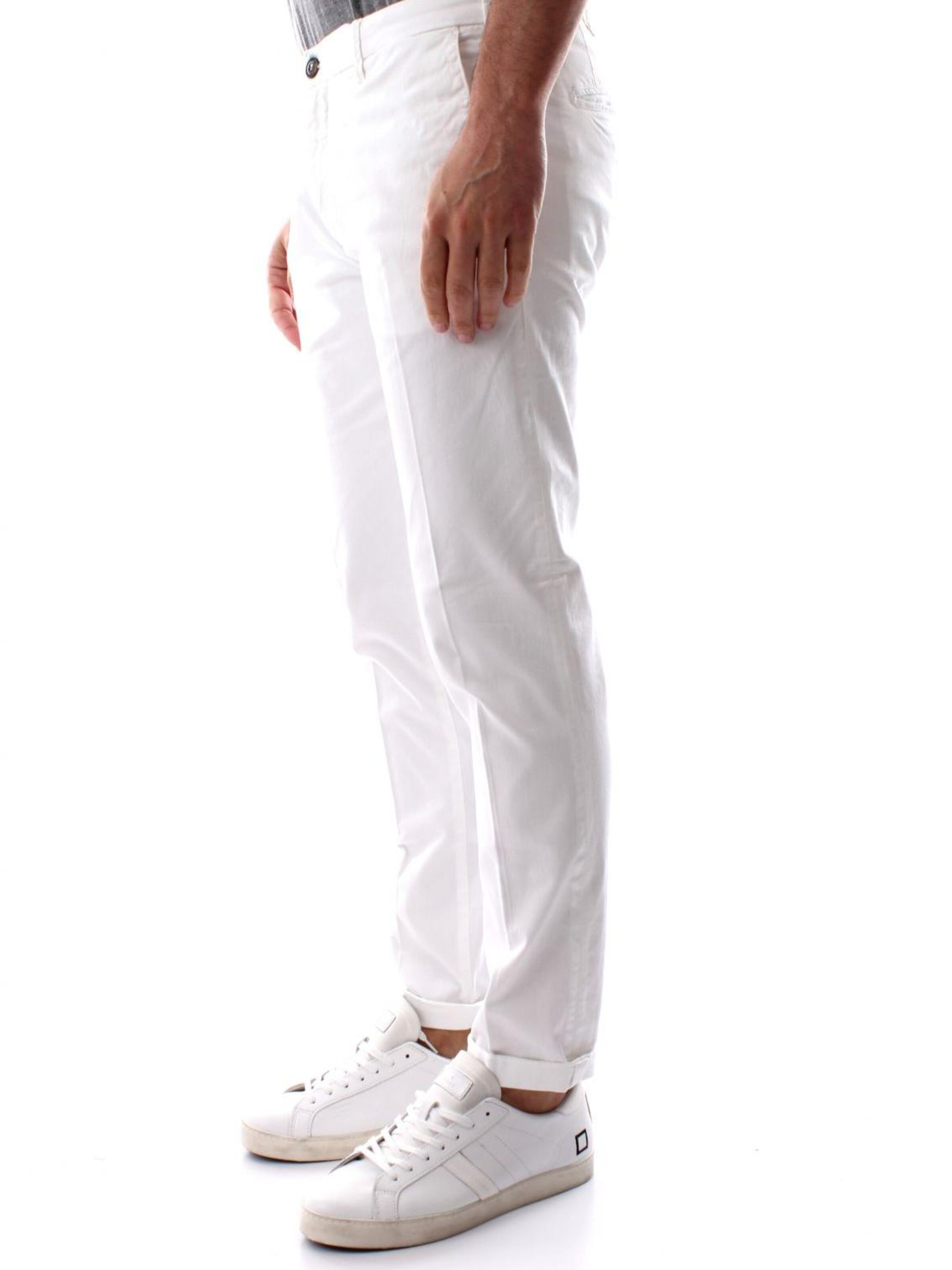 Regular Pantalon 40weft en blanc