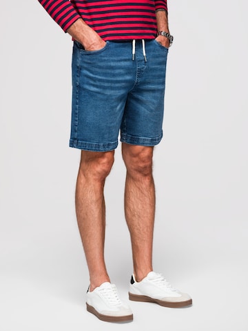 Ombre regular Jeans i blå