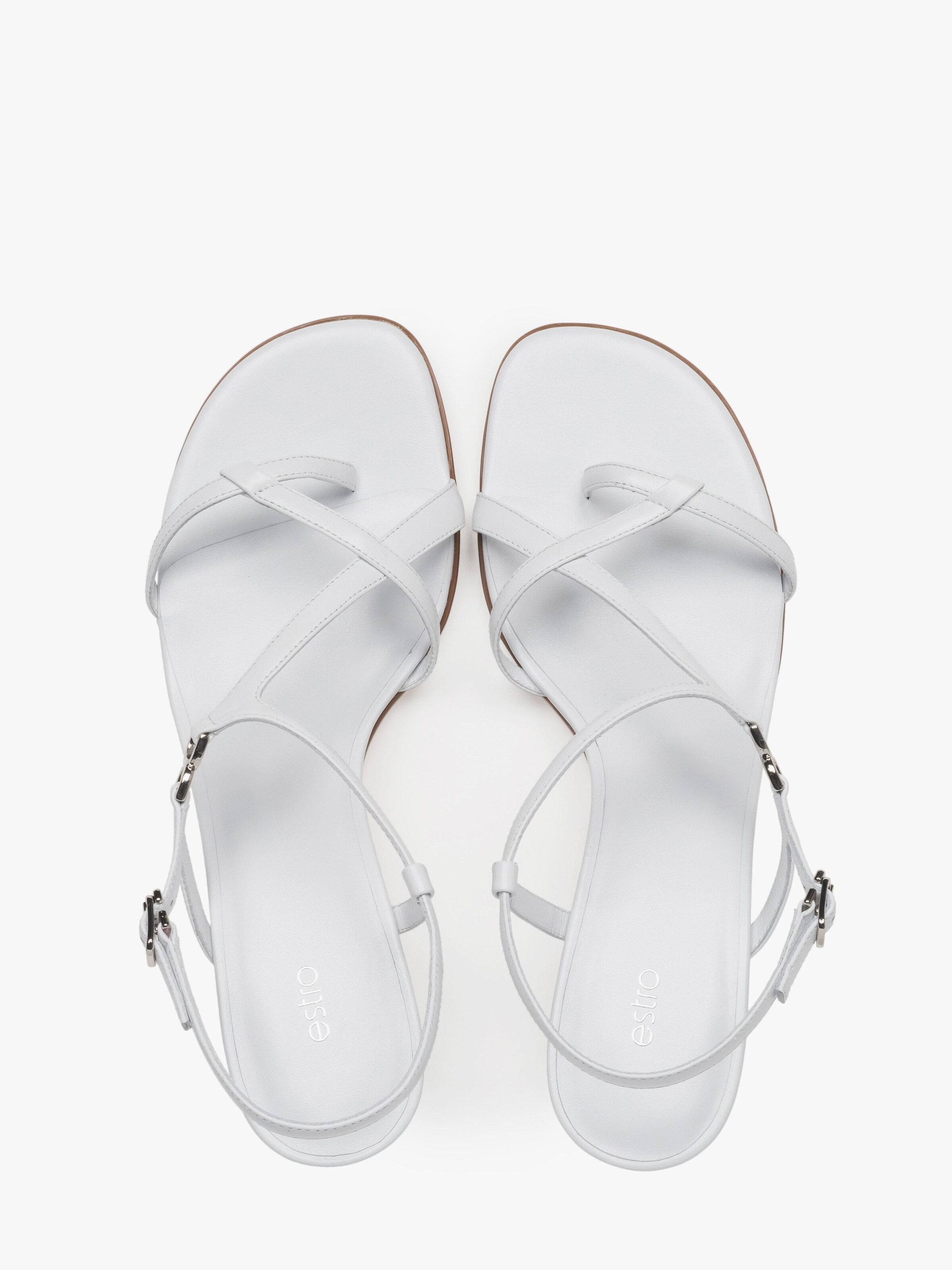 Estro Sandals '013-9' in White