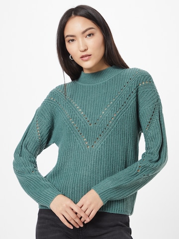 JDY Sweater 'JUSTY FRIDA' in Green: front