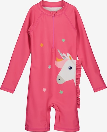 BLUE SEVEN Uimapuku värissä vaaleanpunainen: etupuoli