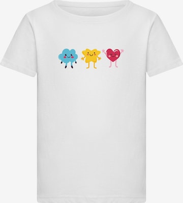 Merchcode Shirt 'Cute' in White: front