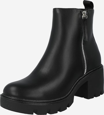 H.I.S Ankle Boots in Black: front