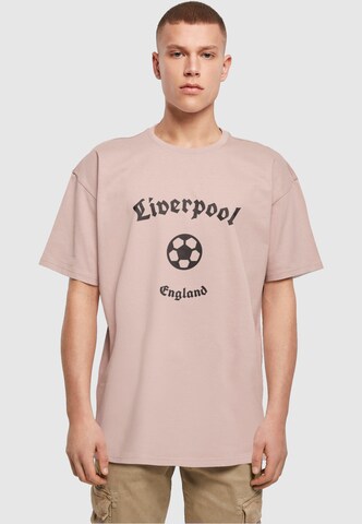 Merchcode Shirt 'Liverpool' in Pink: Vorderseite