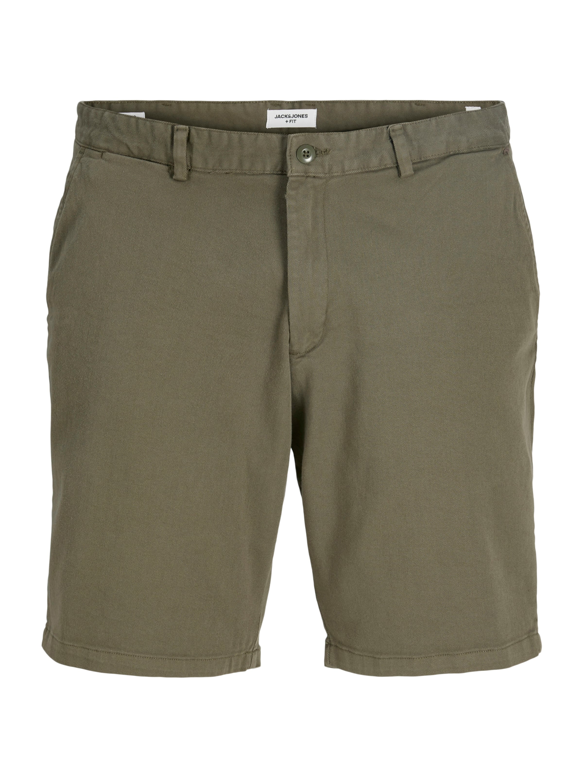 Jack & Jones Plus Loosefit Παντελόνι τσίνο 'JPSTCHRIS' σε πράσινο: μπροστά