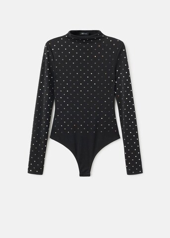 MANGO Body 'Cleo' in Schwarz