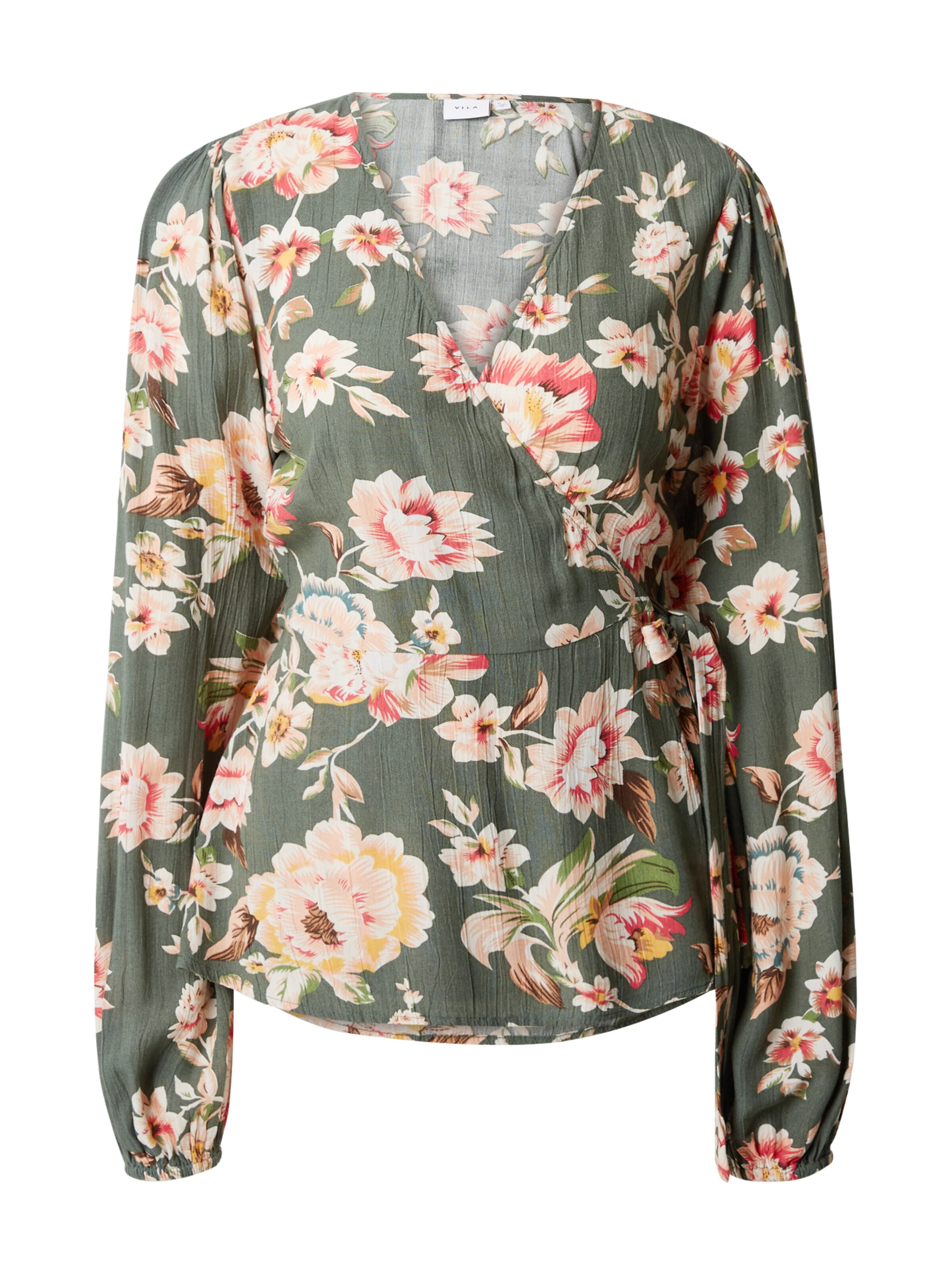 VILA Bluse 'MESA' in Grün: Vorderseite