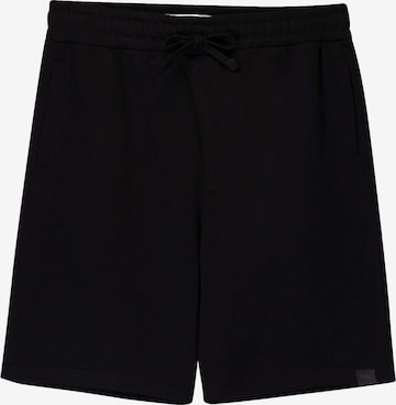 Bershka Loosefit Housut värissä musta: etupuoli