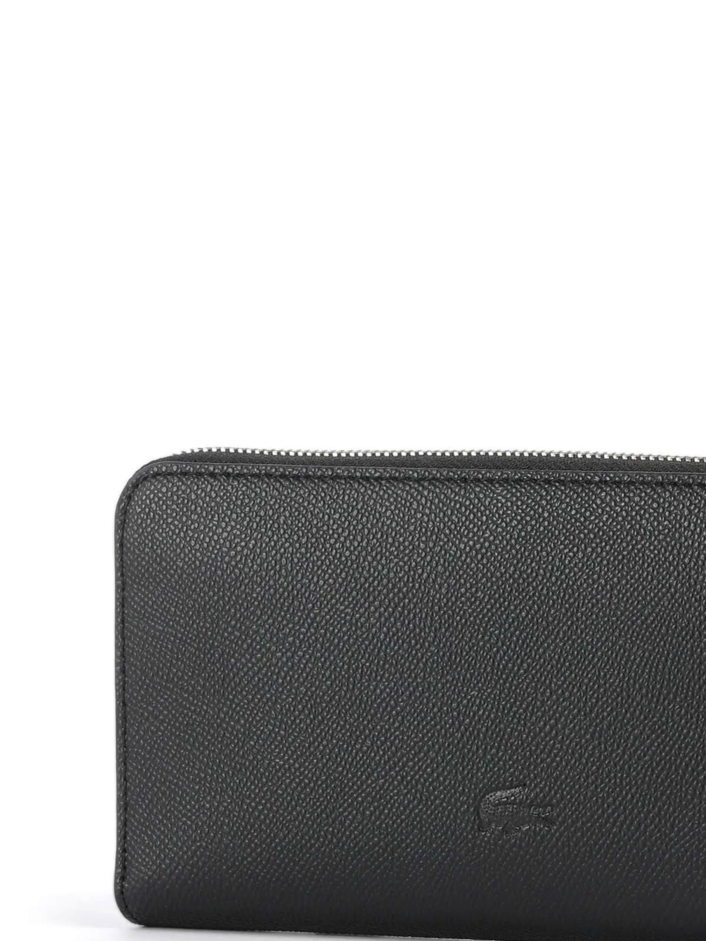 LACOSTE Portmonetka 'Compagnon Champs Elysees' w kolorze czarny